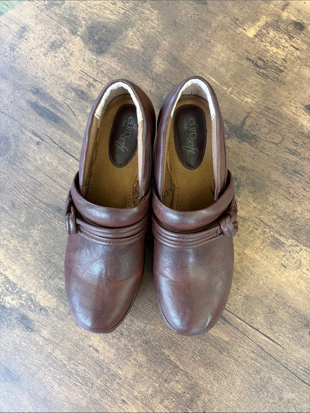 Comfortable Women’s Dark Brown Leather Slip-On Loafers